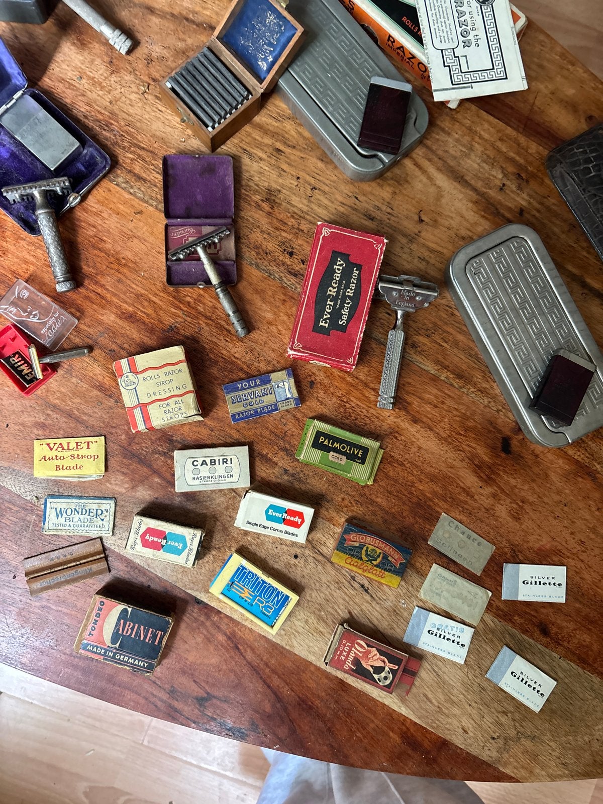 Antieke Scheermesjes Collectie: Gillette, Star, Comfort, Antiek en Kunst, Verzenden