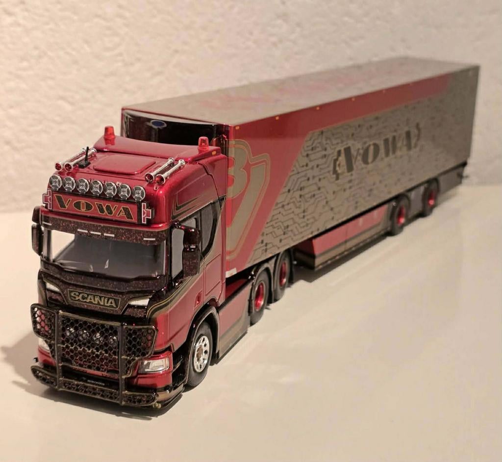 Tekno Scania VOWA, Hobby en Vrije tijd, Modelauto's | 1:50, Ophalen of Verzenden, Nieuw, Bus of Vrachtwagen, Tekno