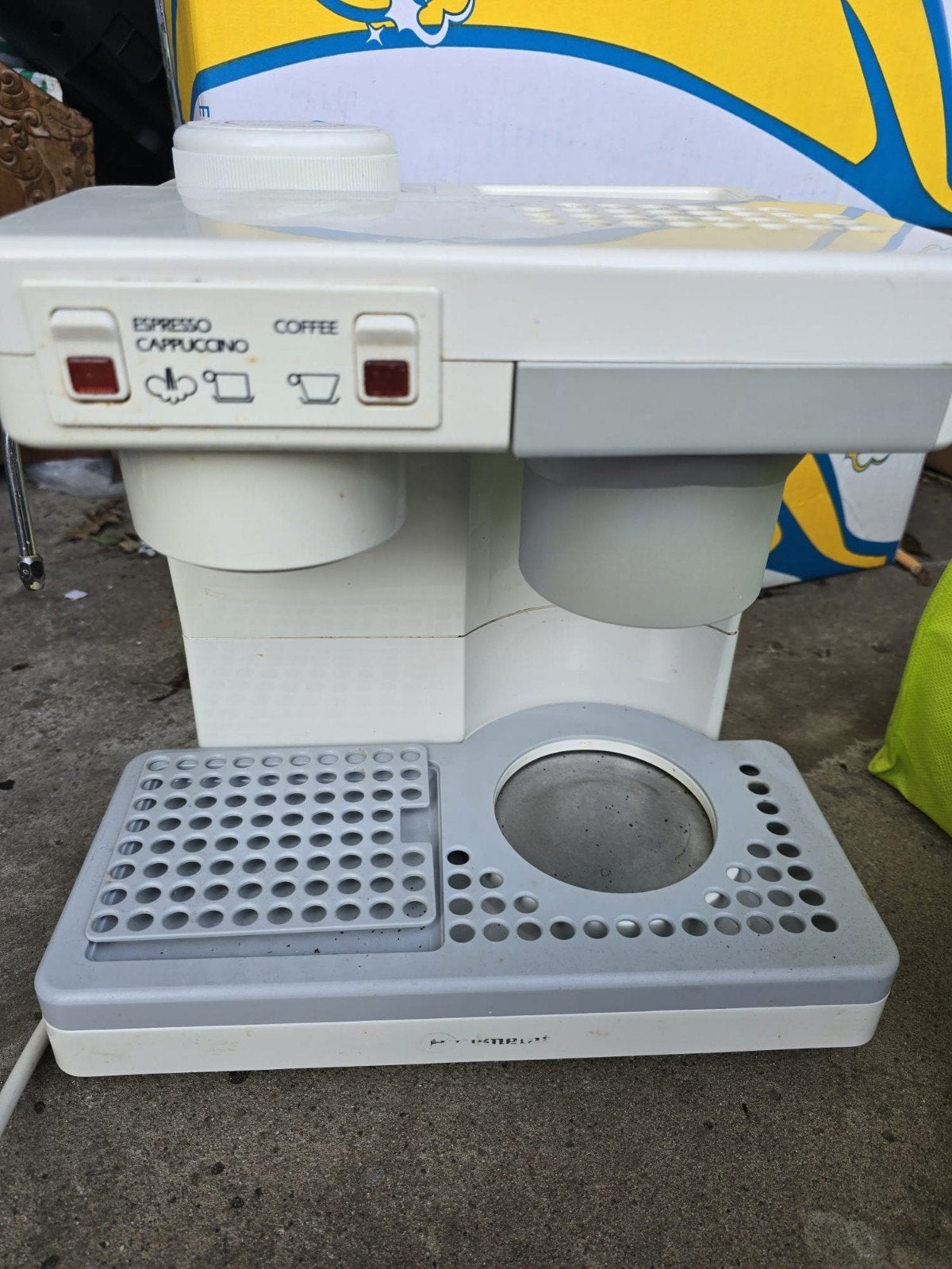 Bauknecht Combi 1700 Espressoapparaat met Stoompijpje, Stoompijpje, Gebruikt, Gemalen koffie, Ophalen of Verzenden