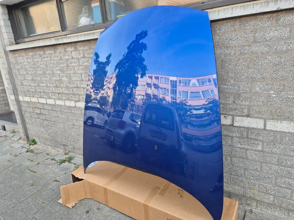 BMW Z4 E85/E86 Motorkap Montego Blauw - Gepoetst & Gecoat, Ophalen, Gebruikt, Voor, BMW