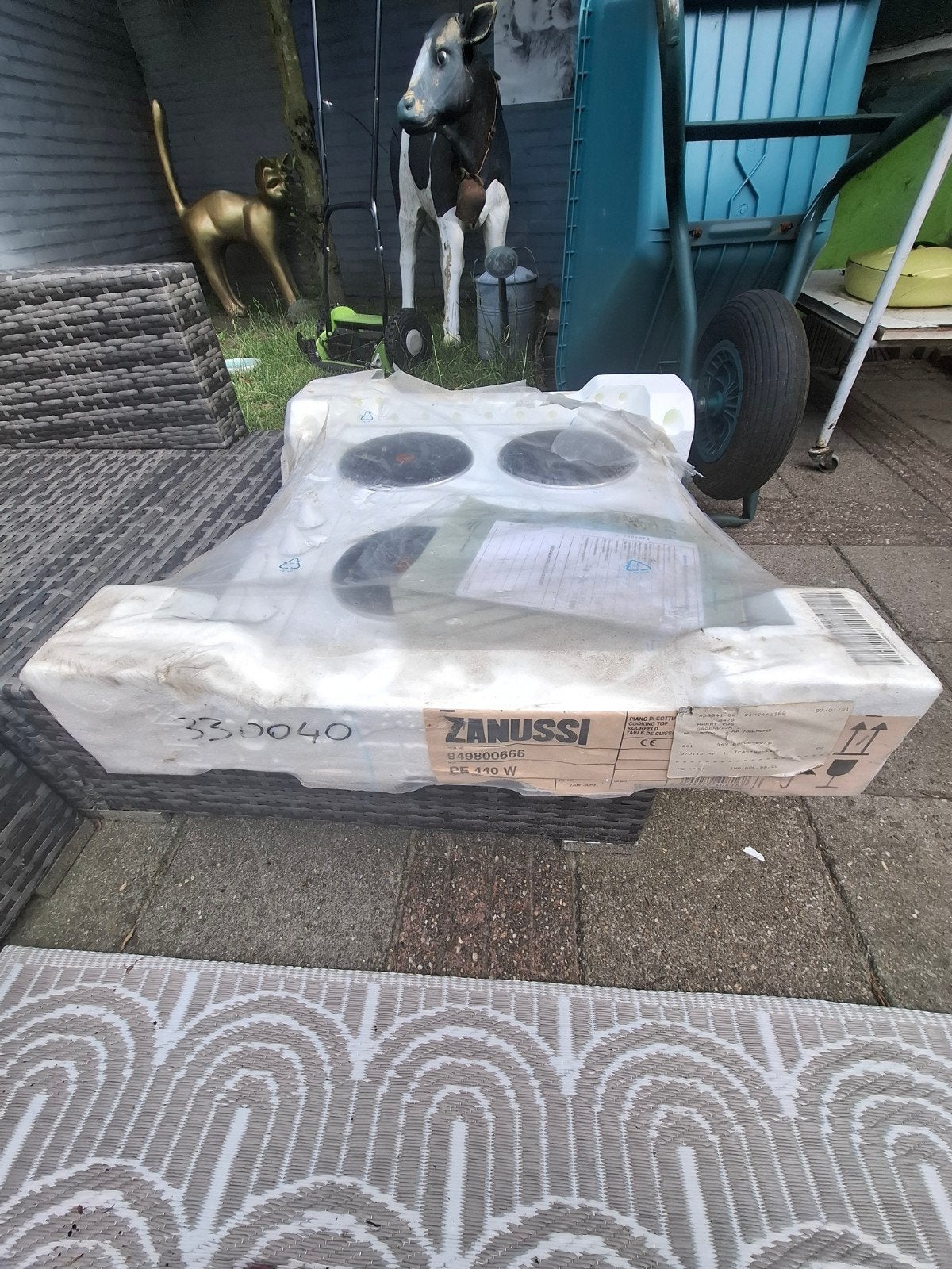 Nieuwe Zanussi Inbouw Kookplaat - 4 Kookzones, Ophalen, Nieuw, 4 kookzones, Inbouw