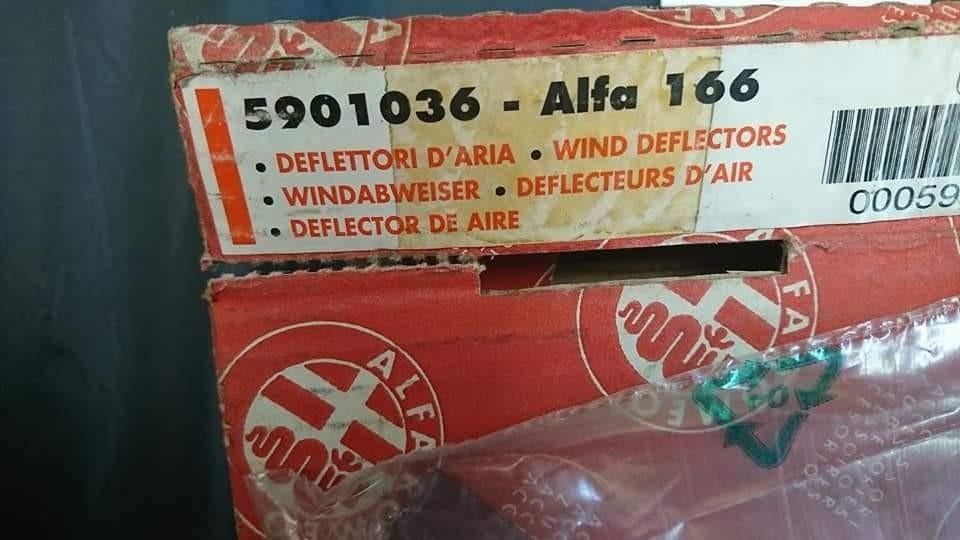 Alfa Romeo 166 Windgeleiders (nieuw in doos), Ophalen, Nieuw