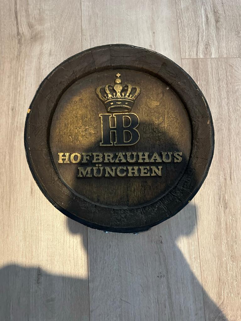 Hofbräuhaus München Wanddecoratie - Biervat Look, Ophalen, Zo goed als nieuw