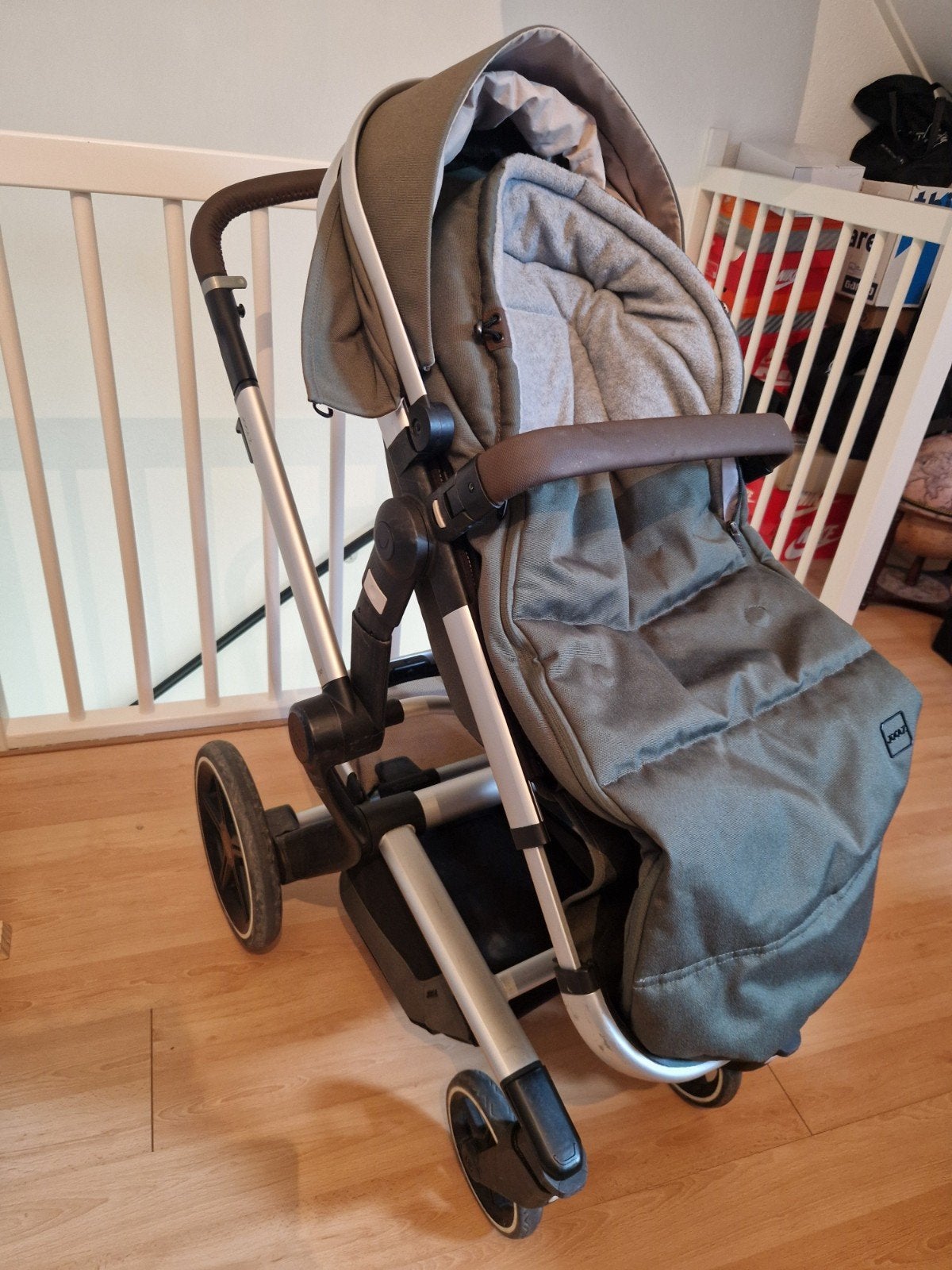 Joolz Day 3 kinderwagen - Groen, Gebruikt, Combiwagen, Verstelbare duwstang, Ophalen
