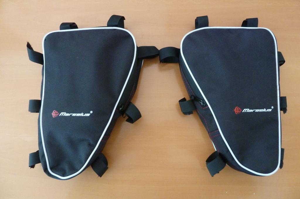 Honda Africa Twin valbeugeltasjes, Ophalen of Verzenden, Gebruikt