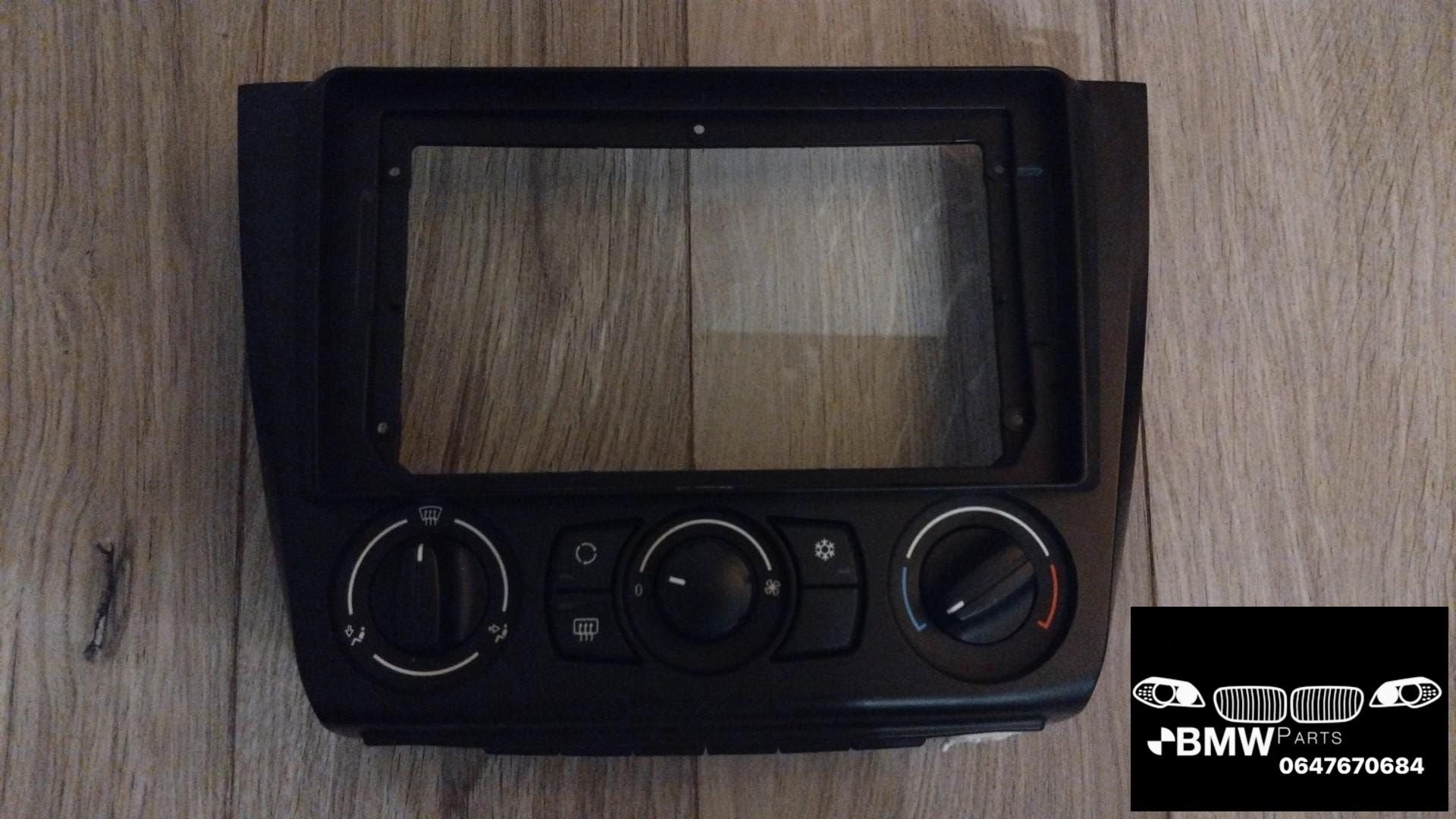 Afdeklijst kachelpaneel Android navigatie Bmw 1-Serie E81 E8, Auto diversen, Autoradio's, Ophalen of Verzenden, -, -, -