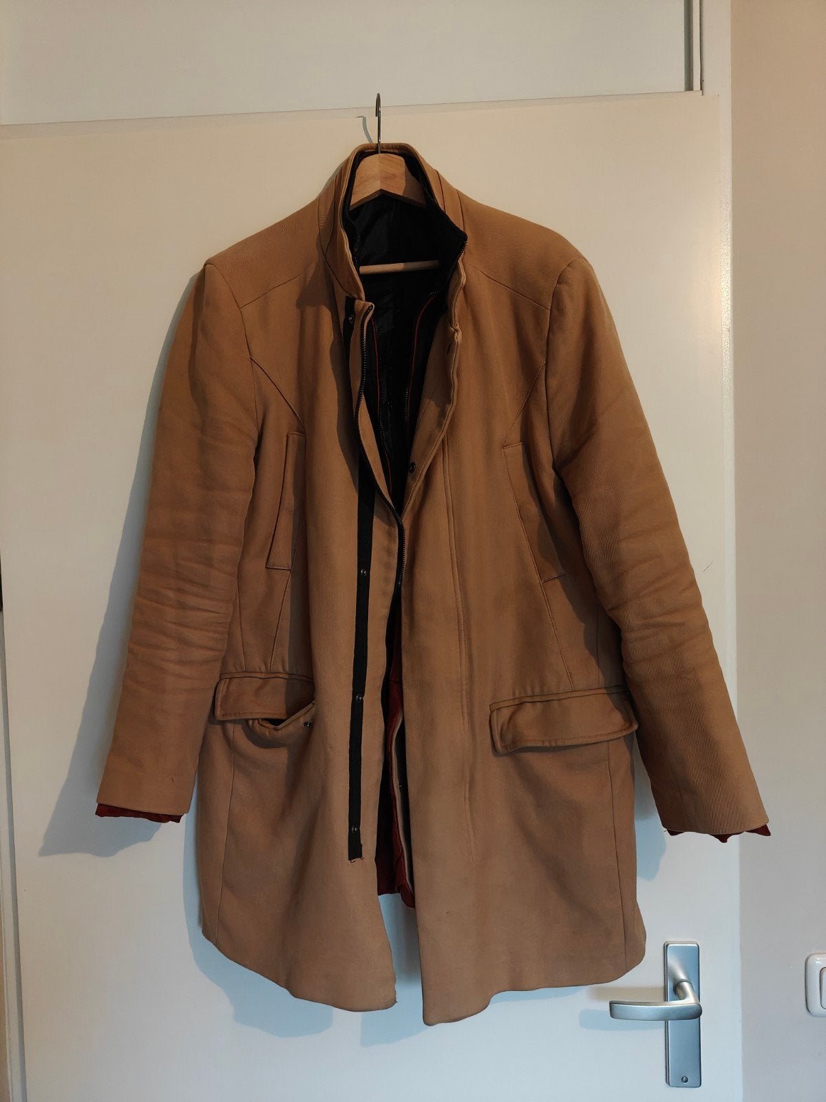 jas heren M Zara man camel bruin beige, Maat 48/50 (M), Beige, Ophalen of Verzenden, Zara Man