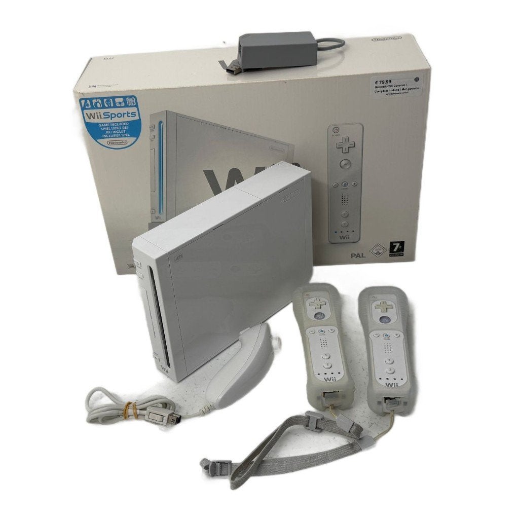 Nintendo Wii Console | Compleet in doos | Met garantie, Dordrecht@usedproducts.nl, Toulonselaan 72, Met 2 controllers, Ophalen of Verzenden