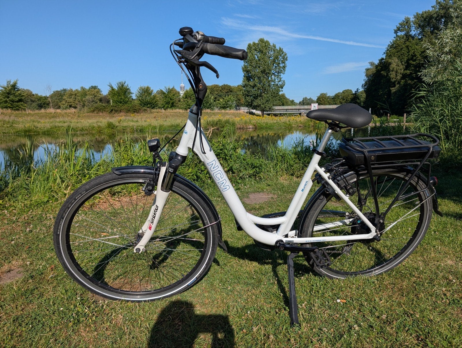 NCM Munich elektrische damesfiets z.g.a.n., 51 tot 55 cm, Ophalen, Zo goed als nieuw, Overige merken
