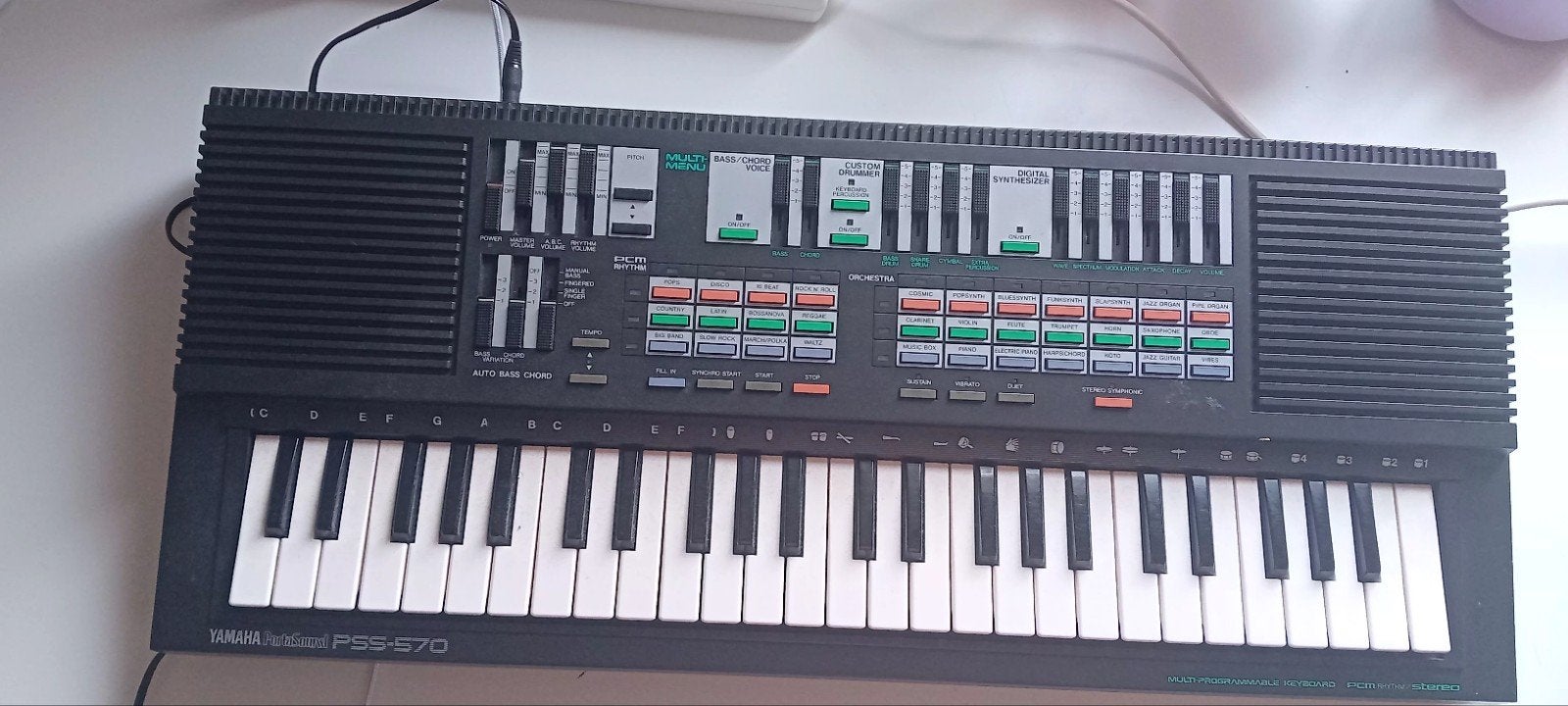 Yamaha PortaSound PSS-570 Keyboard, Muziek en Instrumenten, Ophalen, Gebruikt, 49 toetsen, Yamaha