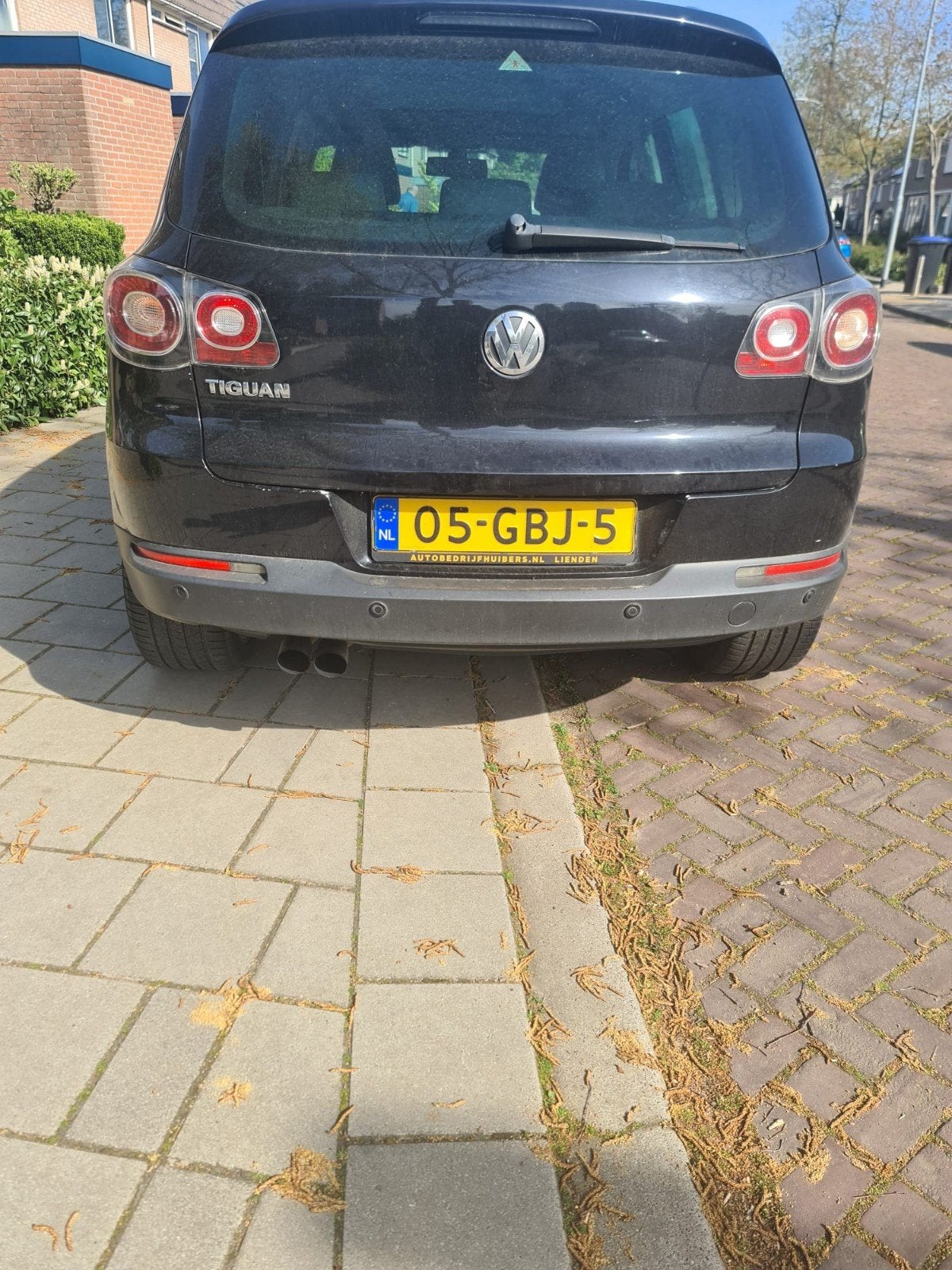 Volkswagen Tiguan 1.4 TSI 110KW 4MOTION 2008 Zwart, Auto's, Volkswagen, Bedrijf, Tiguan, 4x4, ABS, Achteruitrijcamera, Adaptieve lichten