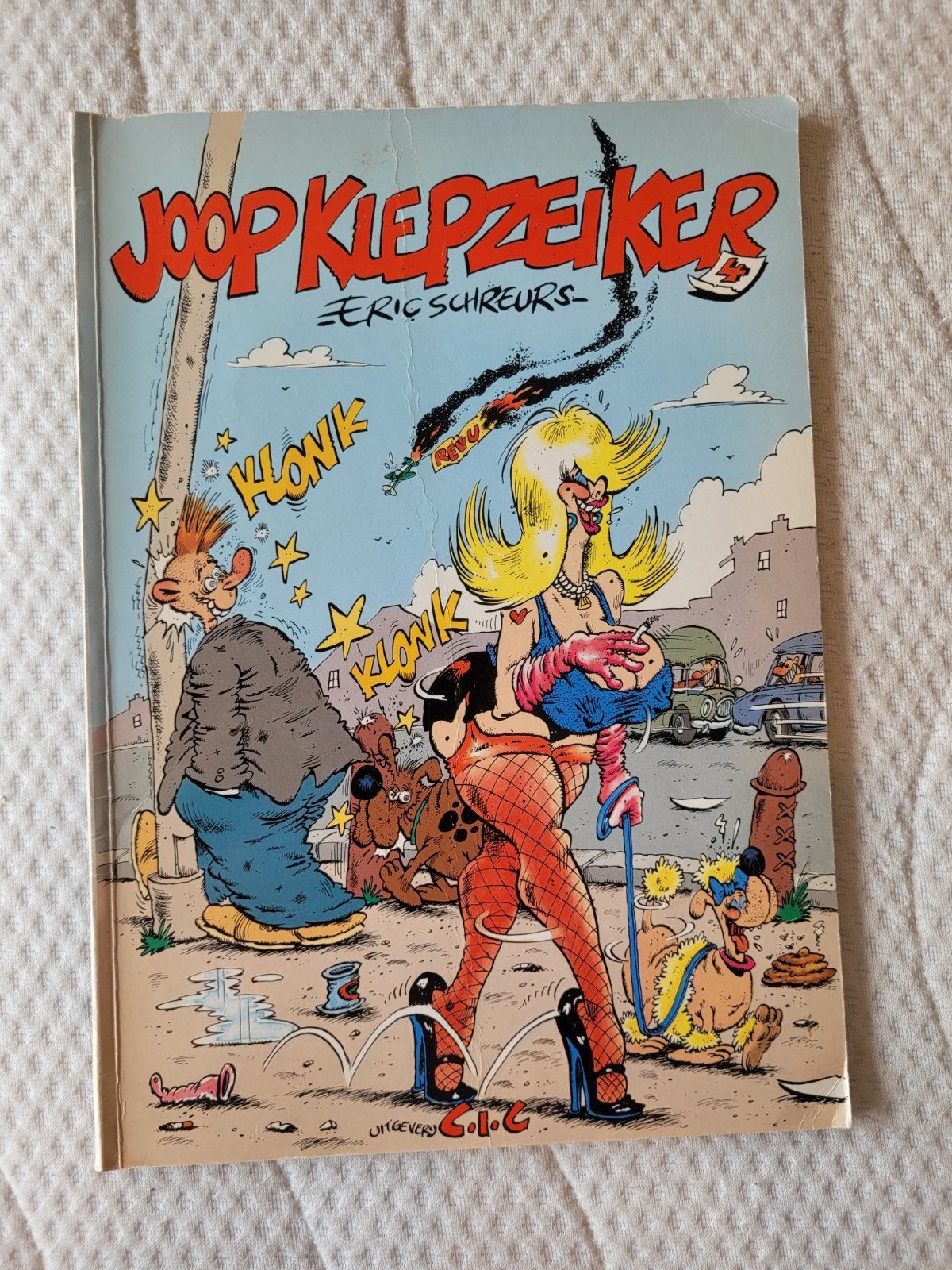 Joop Klepzeiker - Eric Schreurs - Stripboek, Eén stripboek, Ophalen of Verzenden, Gelezen, Eric Schreurs