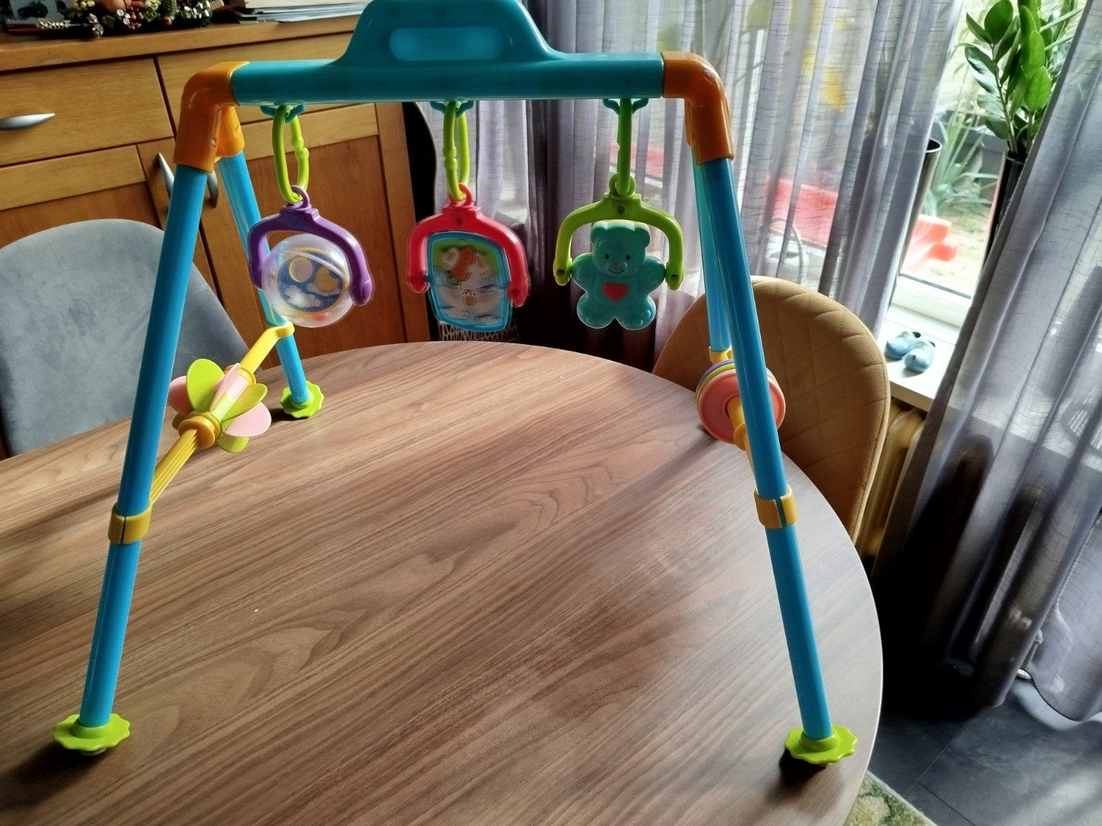 Babygym met rammelaars en speeltjes, Ophalen, Gebruikt, Babygym