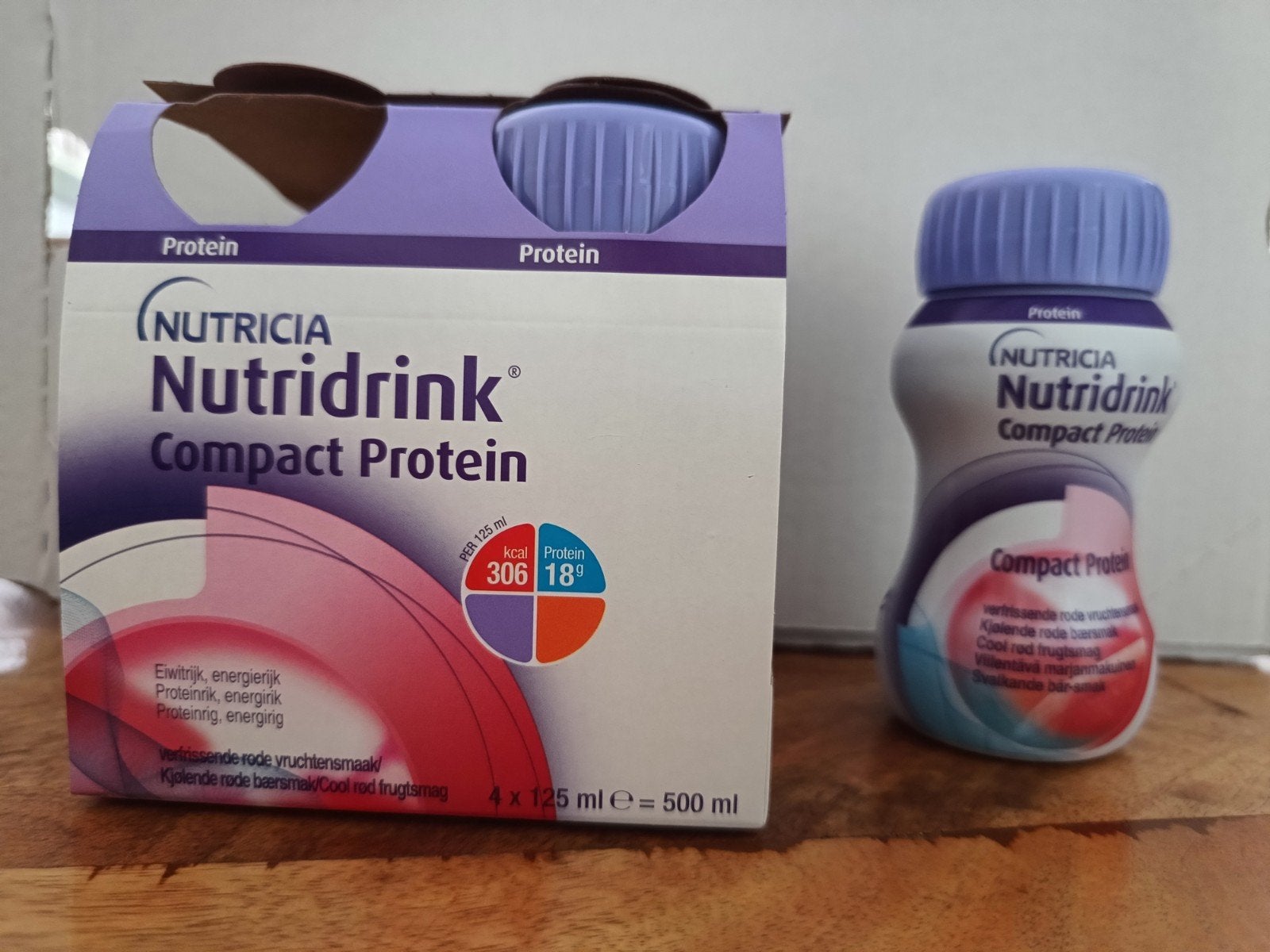 nutridrink compact proteïne 13 flesjes, Ophalen of Verzenden