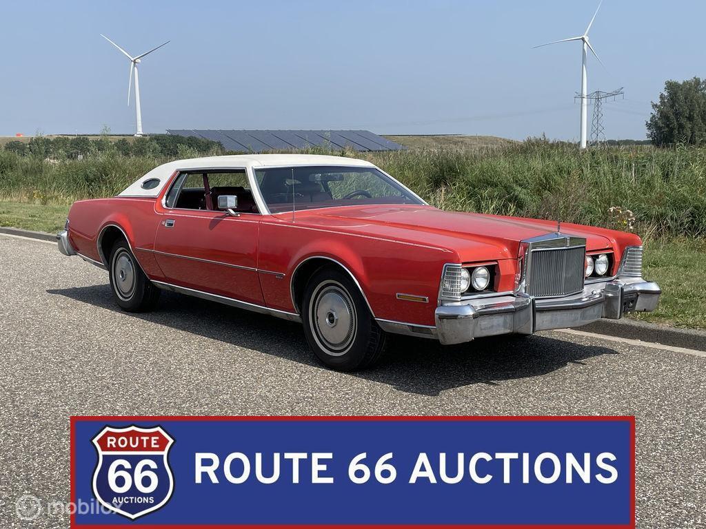 Lincoln Continental Mark IV | 1974 | Route 66 Auctions, Overige carrosserieën, Zwart, Bedrijf, Handgeschakeld