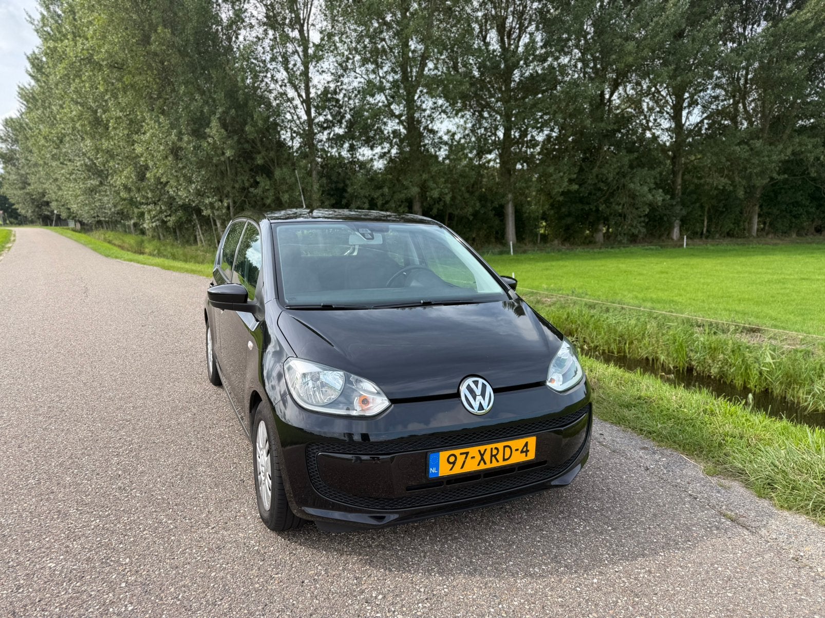 Volkswagen up! 1.0 44KW 2012 Zwart, Voorwielaandrijving, Up!, 840 kg, 4 stoelen