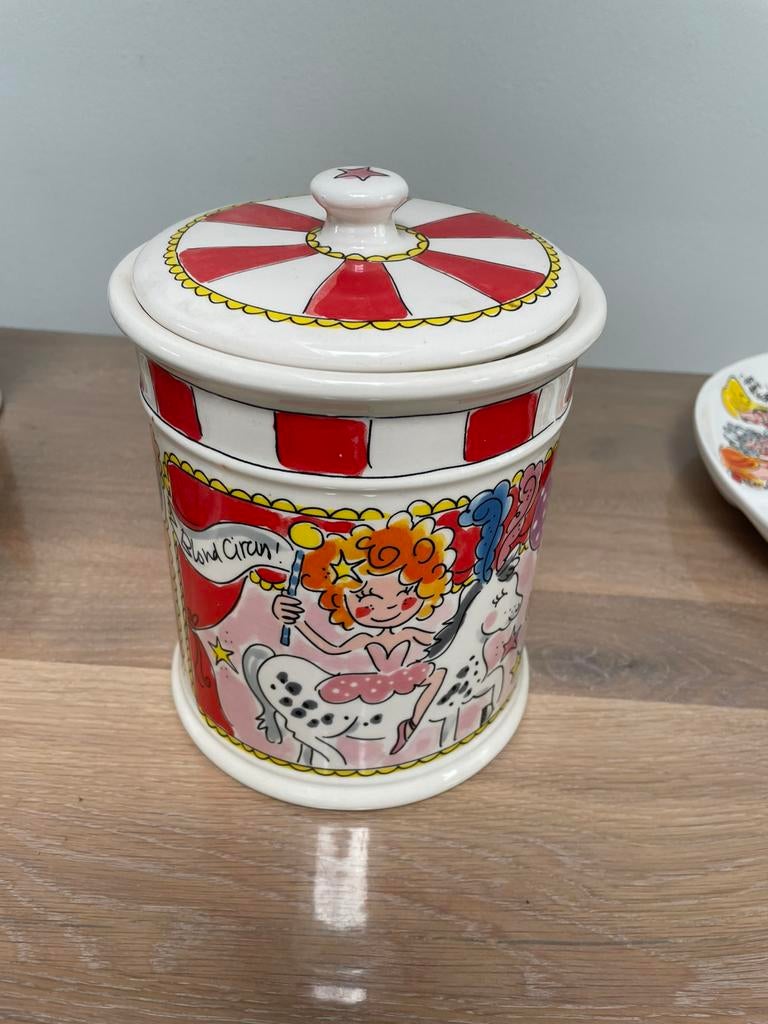 Blond Amsterdam Circus, Huis en Inrichting, Keuken | Servies, Ophalen, Zo goed als nieuw, Aardewerk, Overige typen