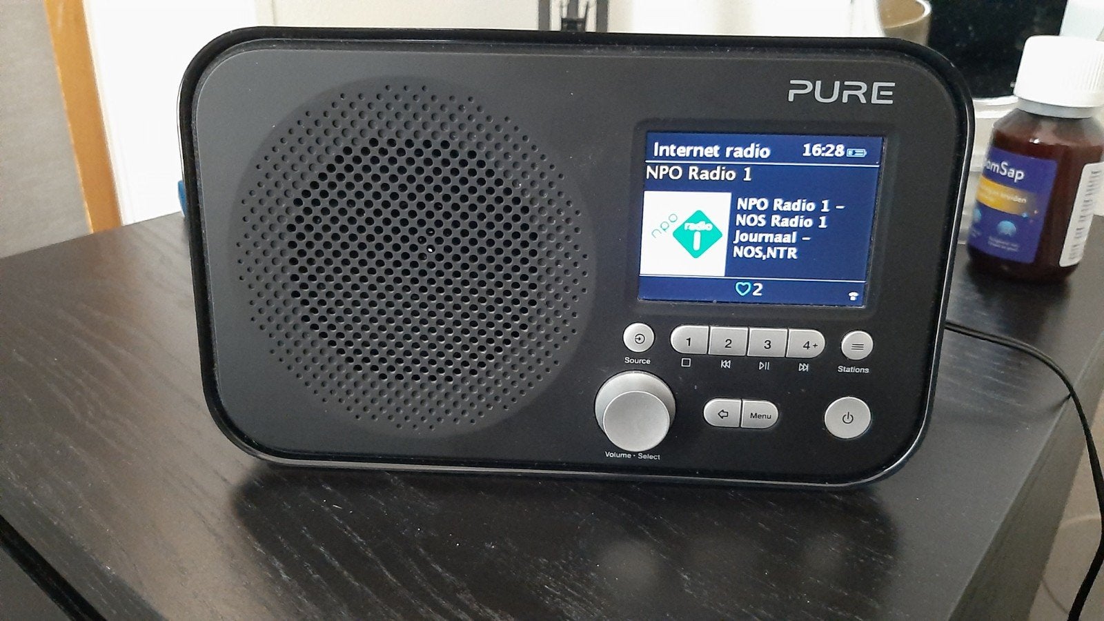 Pure Elan IR3 Internetradio met Spotify direct, Ophalen of Verzenden, Zo goed als nieuw, Radio