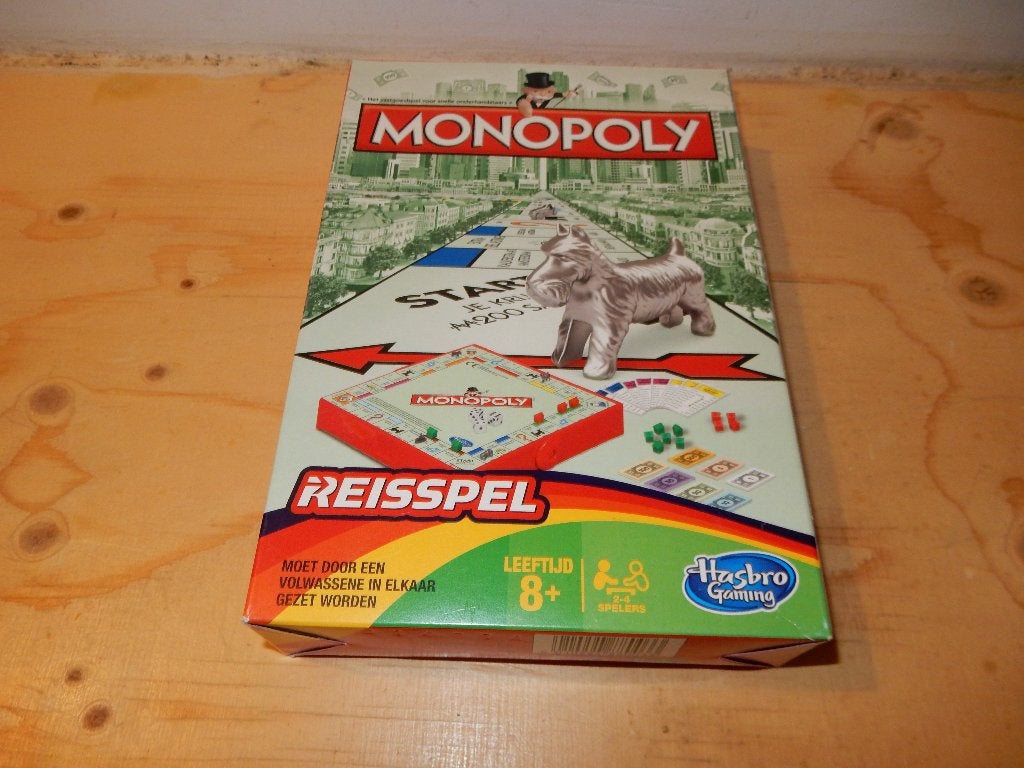 monopoly reiseditie nieuw in doos, Hobby en Vrije tijd, Ophalen of Verzenden, Nieuw, Hasbro