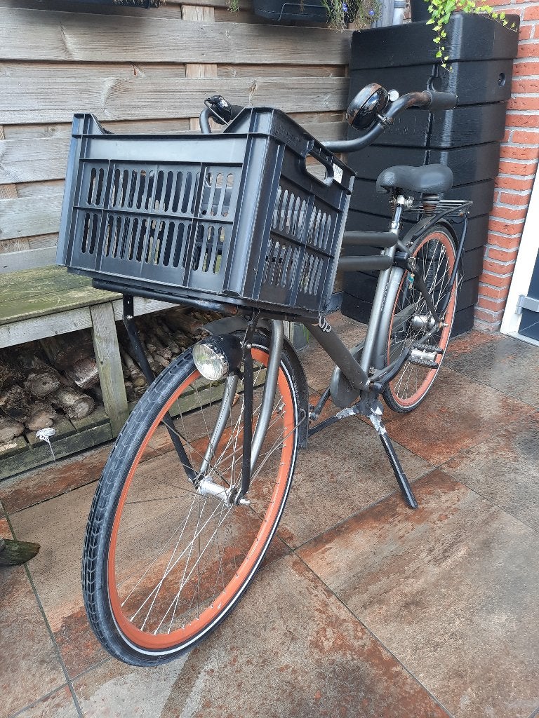 Transportfiets sparta pickup, Fietsen en Brommers, Terugtraprem, Sparta, Gebruikt, Versnellingen