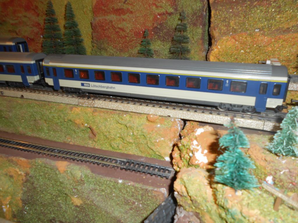 Märklin 4218 en 4219, BLS rijtuigen Zwitserland, Hobby en Vrije tijd, Modeltreinen | H0, Wisselstroom, Ophalen of Verzenden, Märklin