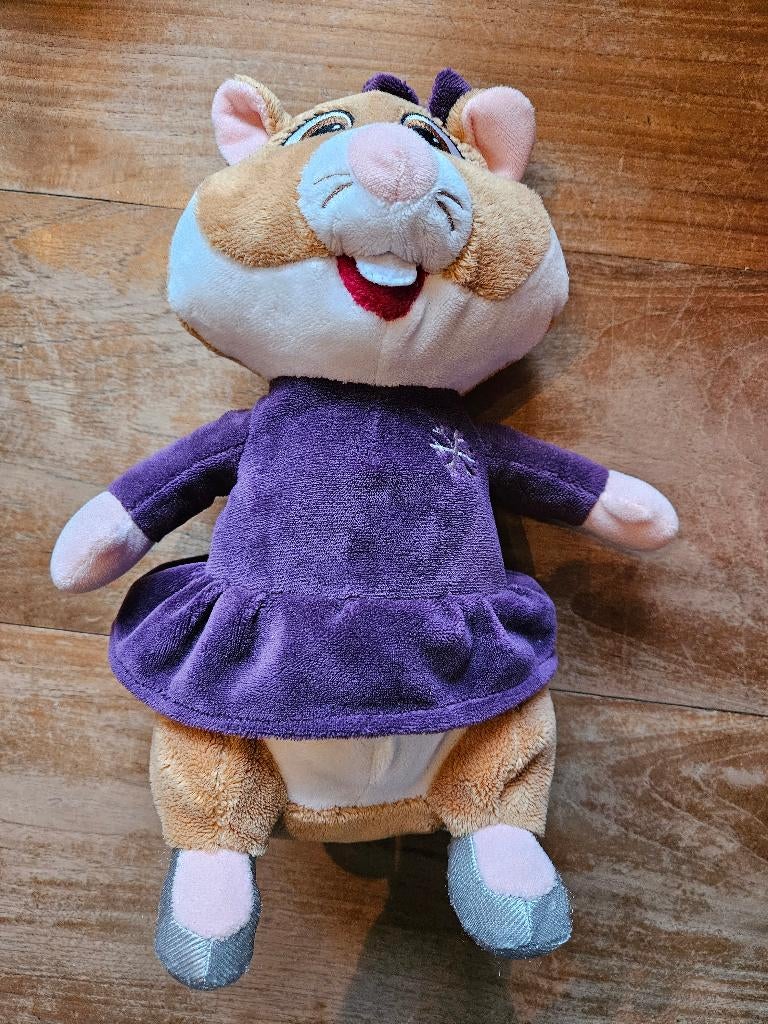 AH hamster knuffel, Overige typen, Ophalen of Verzenden, Zo goed als nieuw, Middelgroot (20 tot 80 cm)