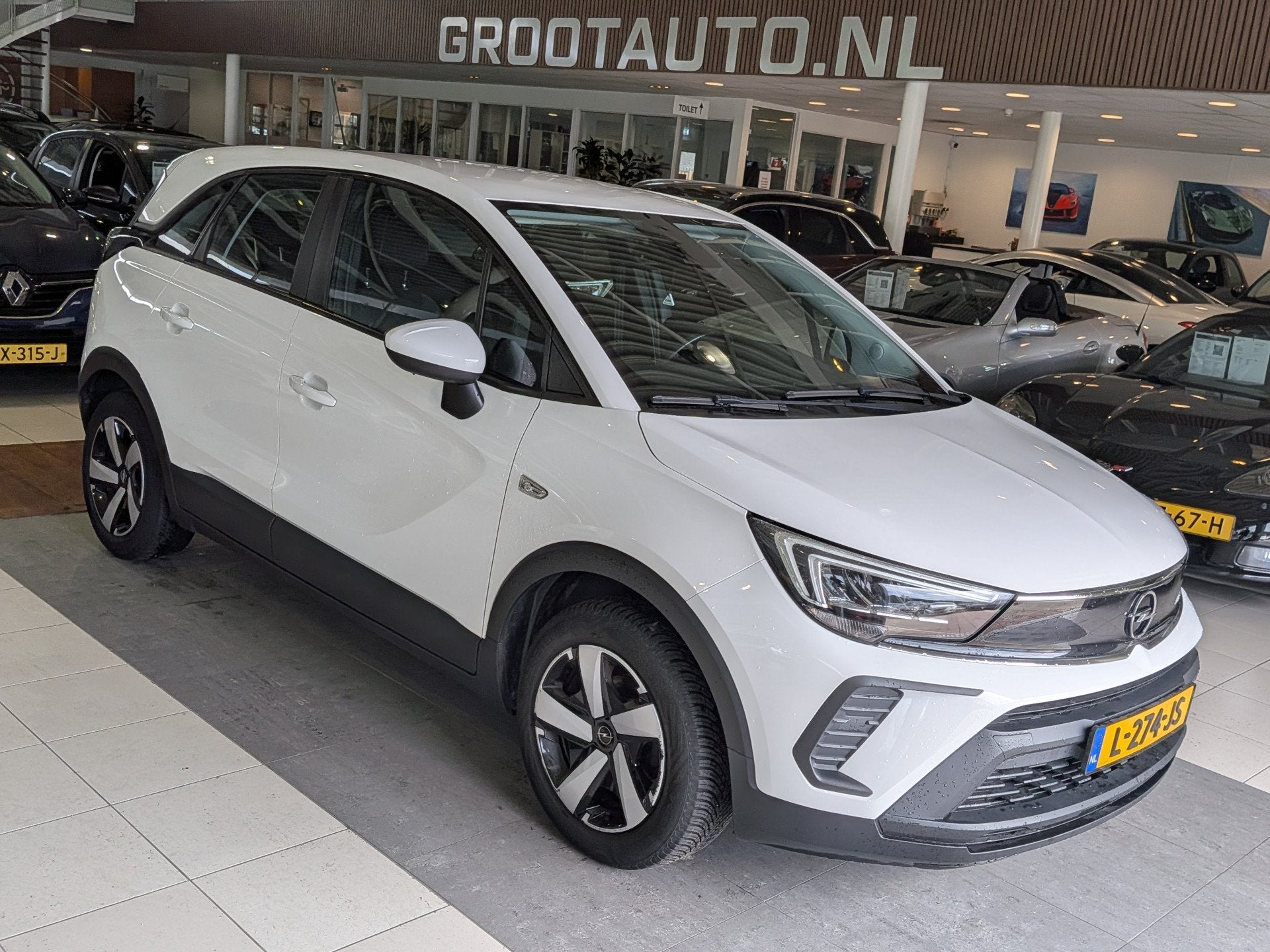 Opel Crossland 1.2 Edition NAP, Airco, Cruise Control, Stuur, Voorwielaandrijving, 83 pk, Stof, Gebruikt