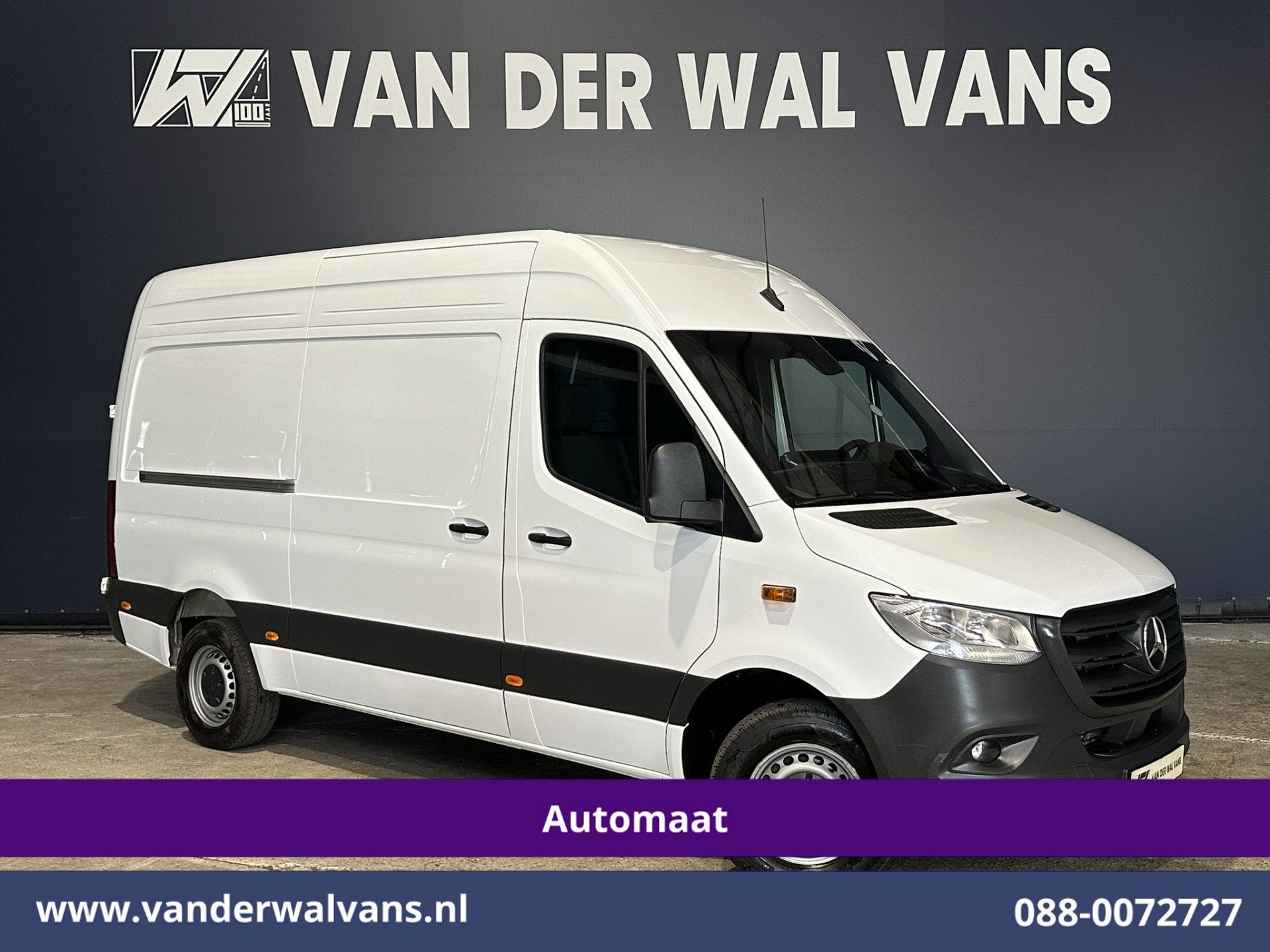Mercedes-Benz Sprinter 317 CDI 170pk 9G-Tronic Automaat L2H2, Auto's, Automaat, Dealer onderhouden, Gebruikt, 4 cilinders