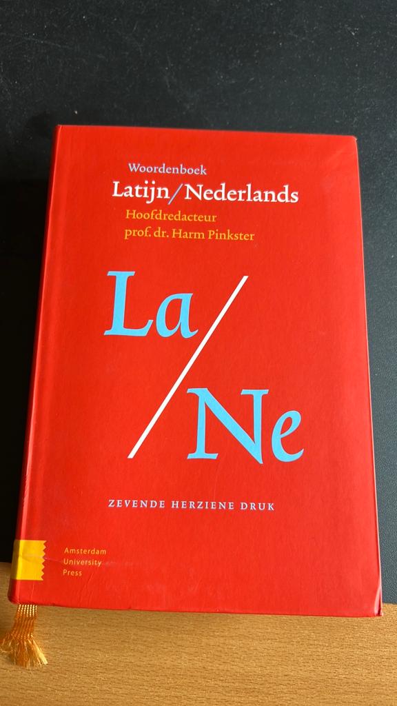 Woordenboek La/Ne, Ophalen of Verzenden, Zo goed als nieuw, Overige uitgevers, Latijn