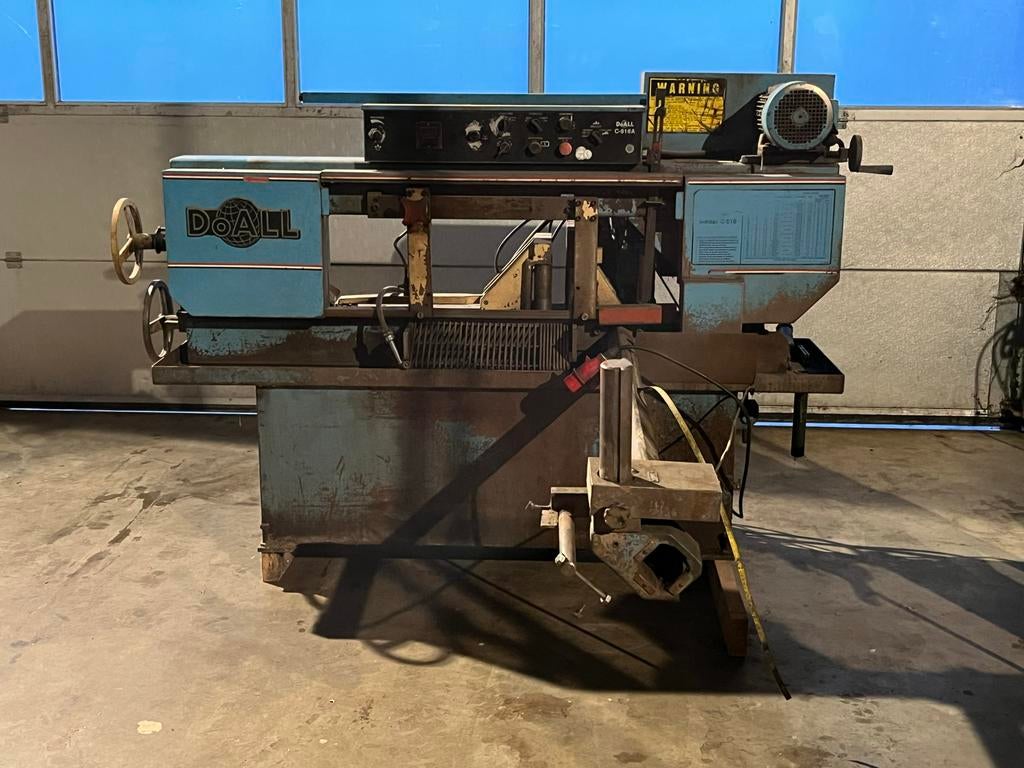 DoALL CE-916A lintzaagmachine, Ophalen, Gebruikt, 70 mm of meer, 600 tot 1200 watt