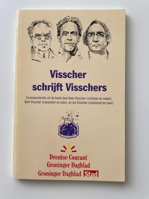 cabaretier (Bert) Visscher schrijft Visschers, Bert Visscher, Ophalen of Verzenden, Verhalen, Zo goed als nieuw
