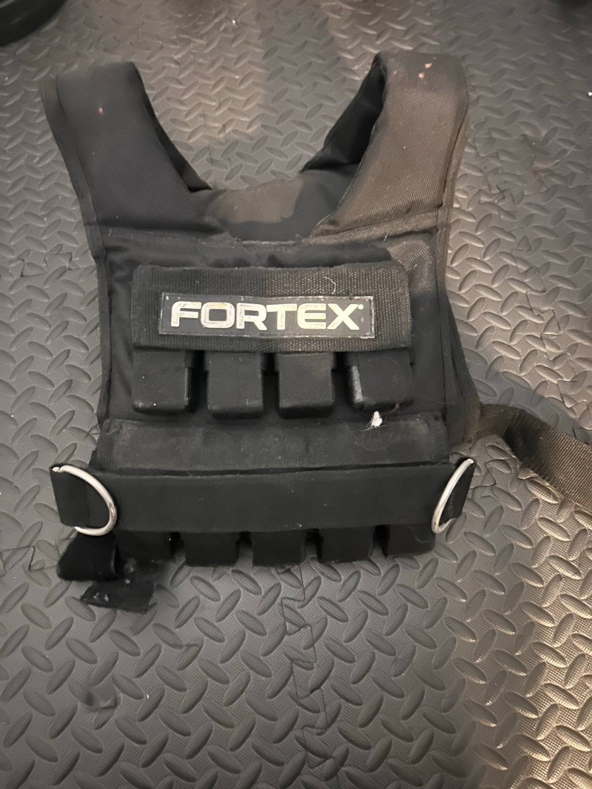 Fortex verzwaard vest - 20 kg, Ophalen, Gebruikt, Armen, Overige typen