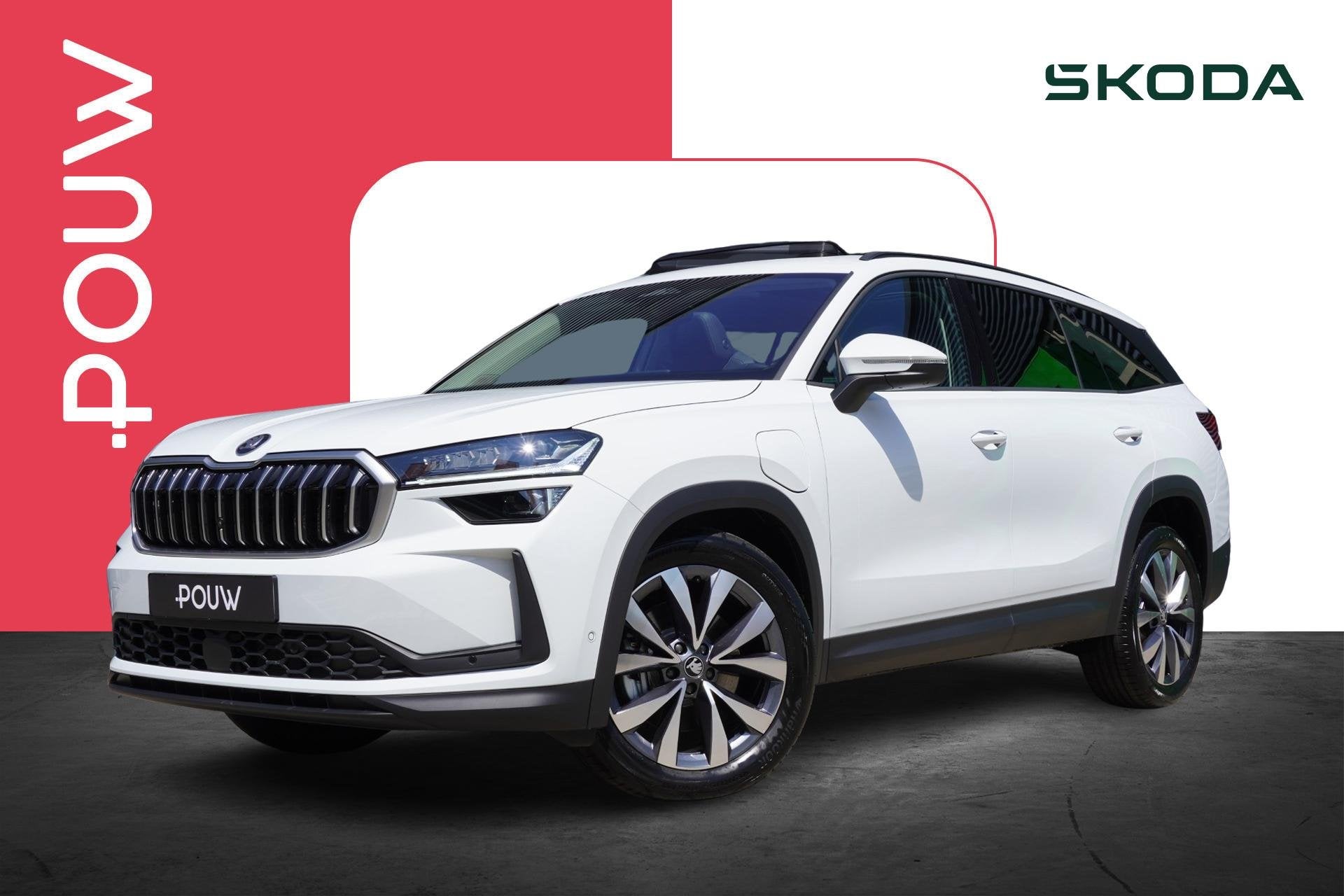 Skoda Kodiaq 1.5 TSI 204pk PHEV Business Edition Plus | Pano, Auto's, 12 maanden, 1498 cc, 4 cilinders, Bedrijf