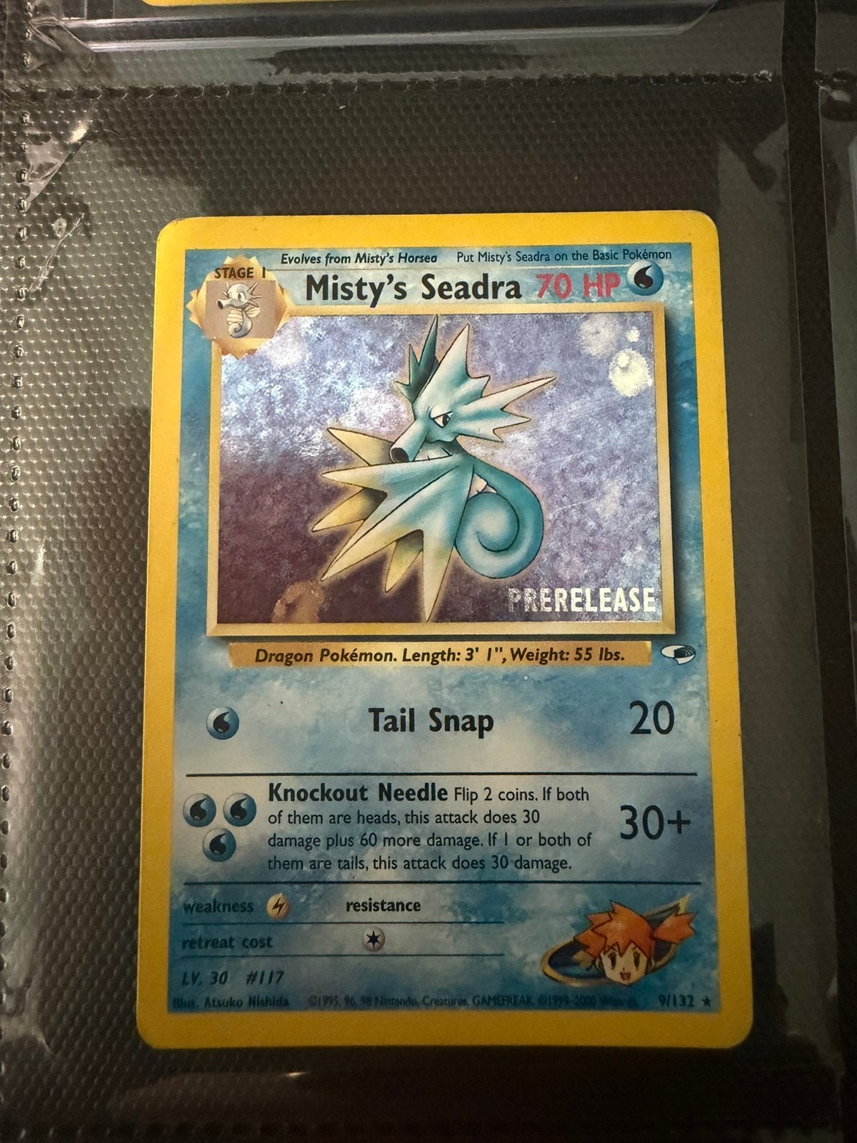 Misty’s Seadra Pre release Stamp, Ophalen of Verzenden, Zo goed als nieuw