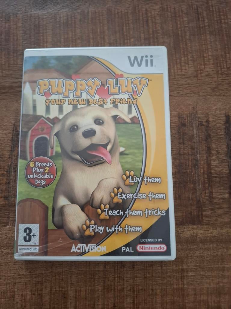 Nintendo wii Puppy Luv, Ophalen of Verzenden, Zo goed als nieuw, Sport, 3 spelers of meer