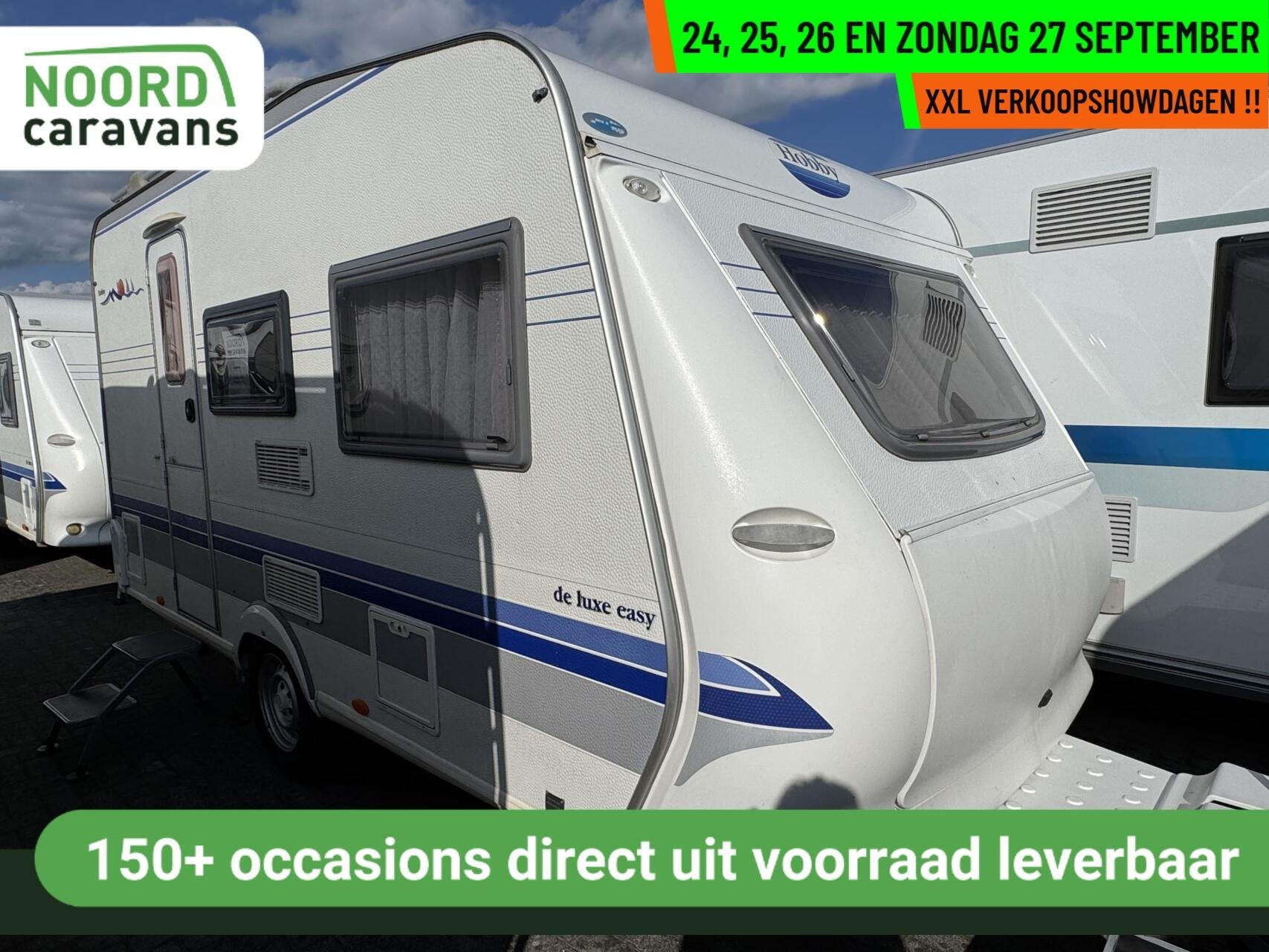 Hobby 400 - XXL VERKOOPSHOW 24,25,26 & 27 SEPT. 10-17 UUR, Hobby, Bedrijf, 750 - 1000 kg, 5 tot 6 meter