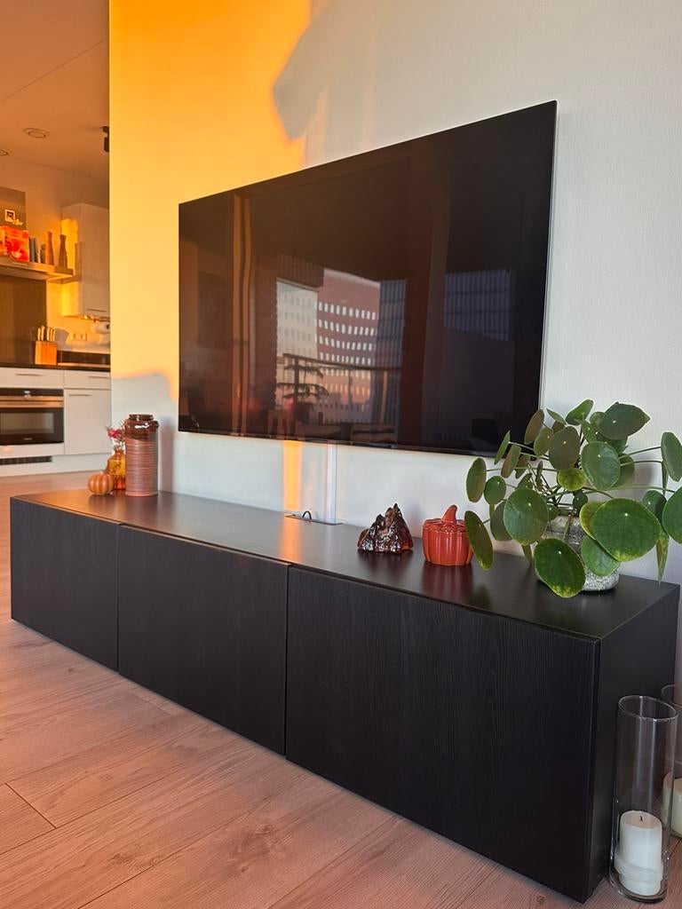 Ikea besta tv meubel, Ophalen, Zo goed als nieuw, 25 tot 50 cm, Minder dan 100 cm