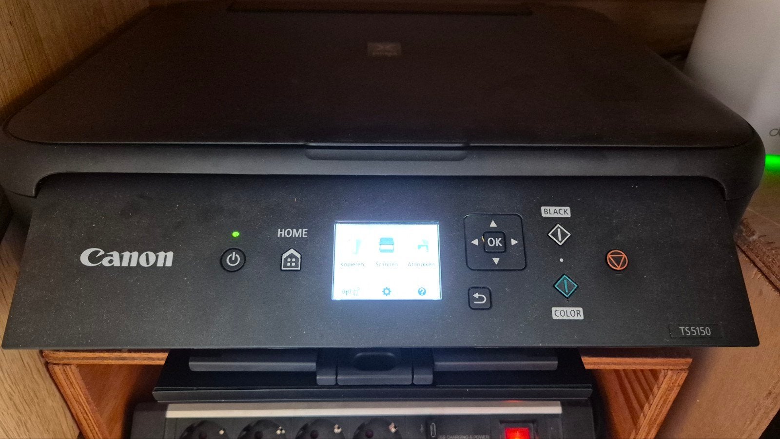 Canon Pixma TS5150 All-in-One Printer - Goed Onderhouden, Computers en Software, Printers, Kleur printen, Canon, Inkjetprinter