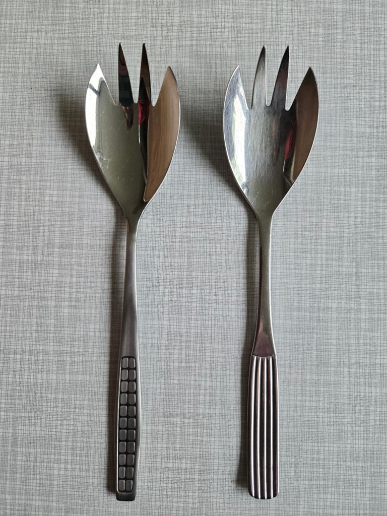 2 Gero Zilmeta salade-vorken, Ophalen of Verzenden