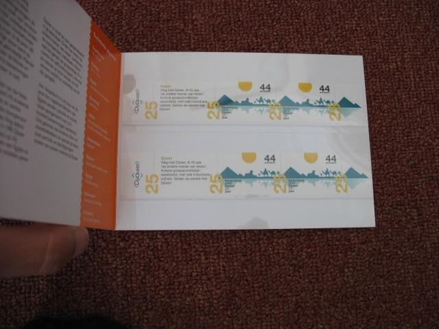 2010 Postzegelmapje jubileumzegels 25 jaar Djoser 410E, Verzenden, Postfris