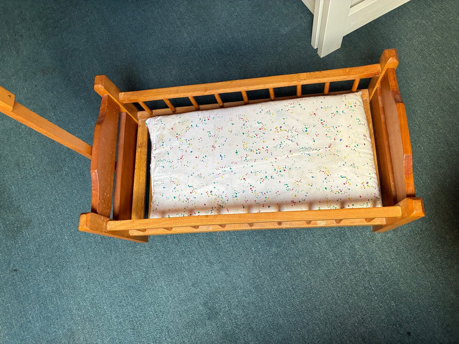 Houten Ledikantje voor Pop - Vintage Stijl, Kinderen en Baby's, Ophalen, Gebruikt, Overige typen