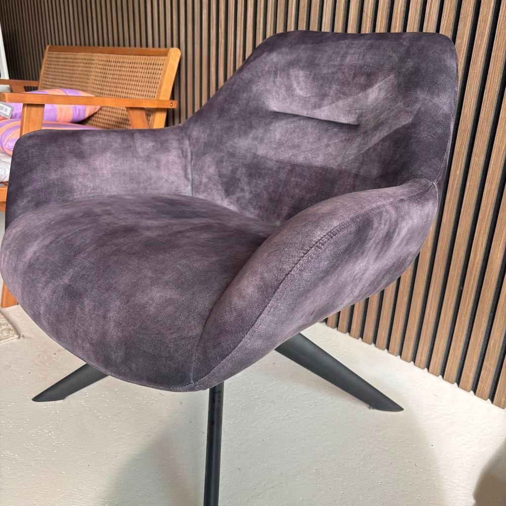 Luxe fauteuil/stoel Goossens, Huis en Inrichting, Stoelen, Ophalen, Gebruikt, Eén, Stof