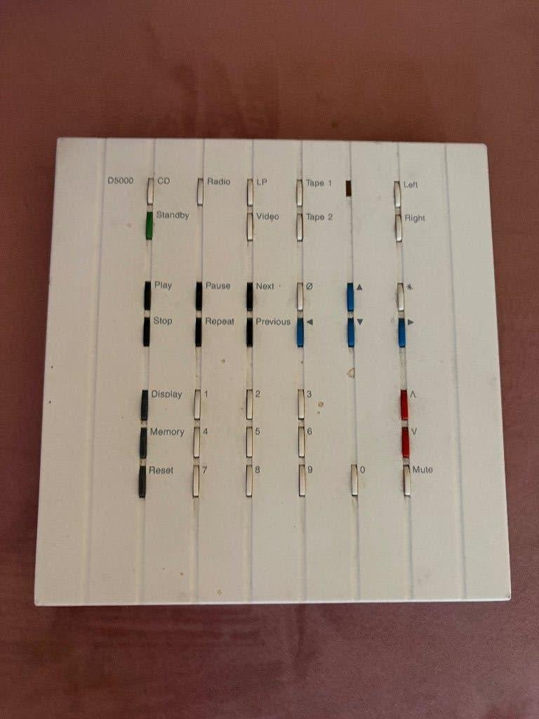 Zeldzame Meridian D5000 afstandsbediening, Ophalen of Verzenden, Gebruikt, Minder dan 60 watt, Overige merken