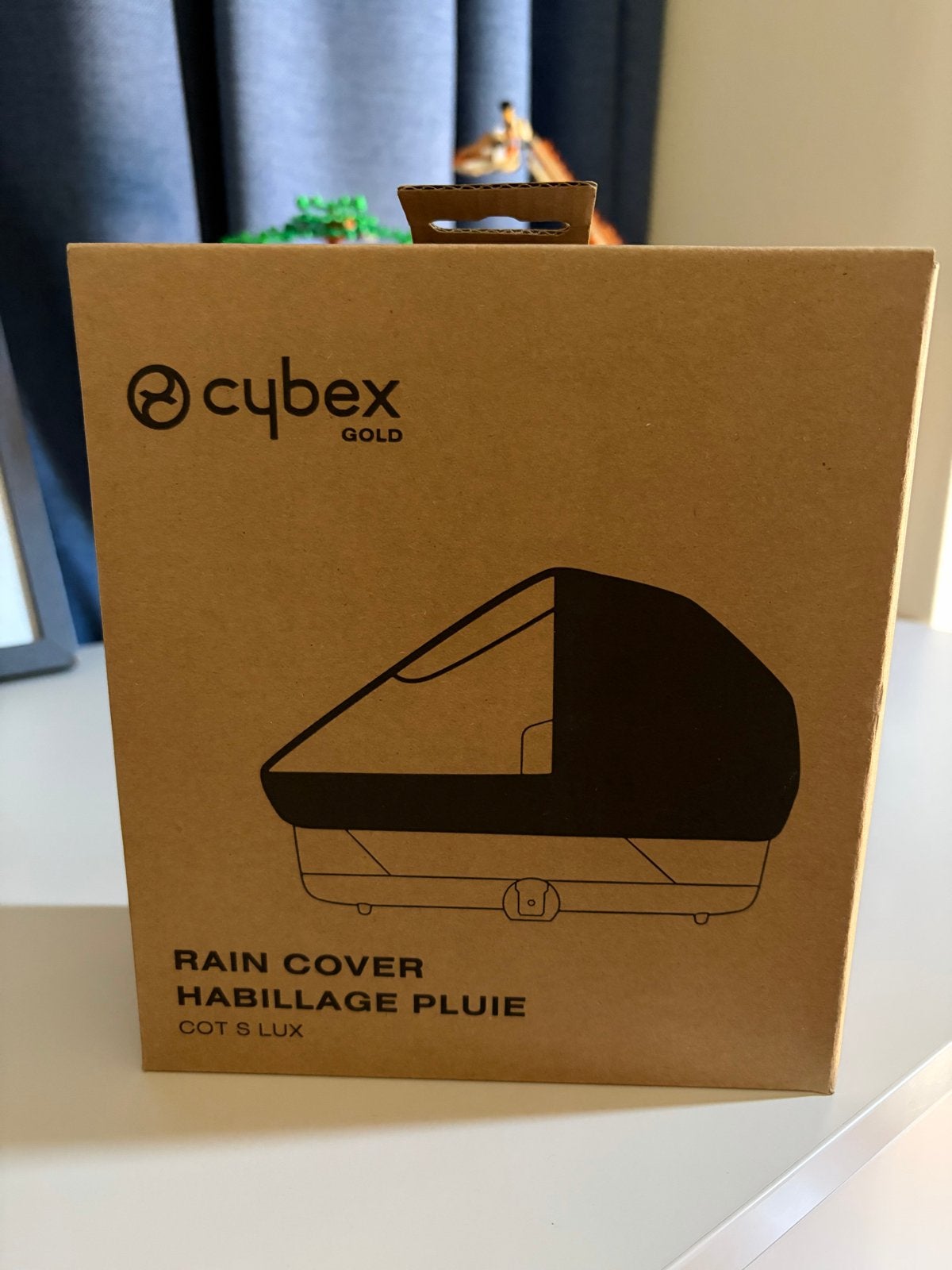 Cybex Gold Cot S Lux Regenhoes - Nieuw, Kinderen en Baby's, Kinderwagens en Combinaties, Nieuw, Ophalen of Verzenden, Met reiswieg