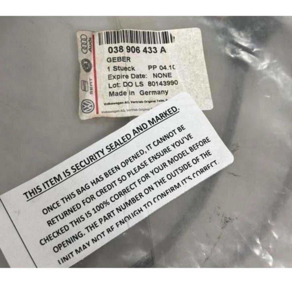 ORIGINELE Nokkenassensor 038 906 433 A038906433A audi vw vag, Ophalen of Verzenden, H, H, H