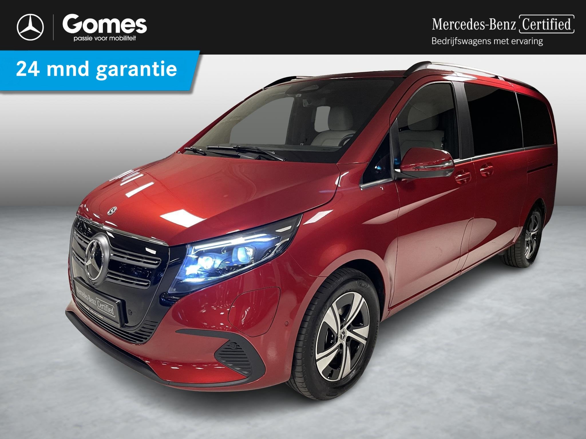 Mercedes-Benz EQV 300 L2 90kWh 7 Persoons | Beige Leder | El