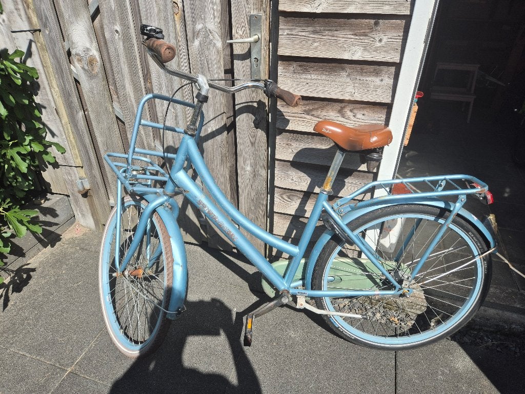Meisjesfiets, Terugtraprem, Sparta, Gebruikt, Ophalen