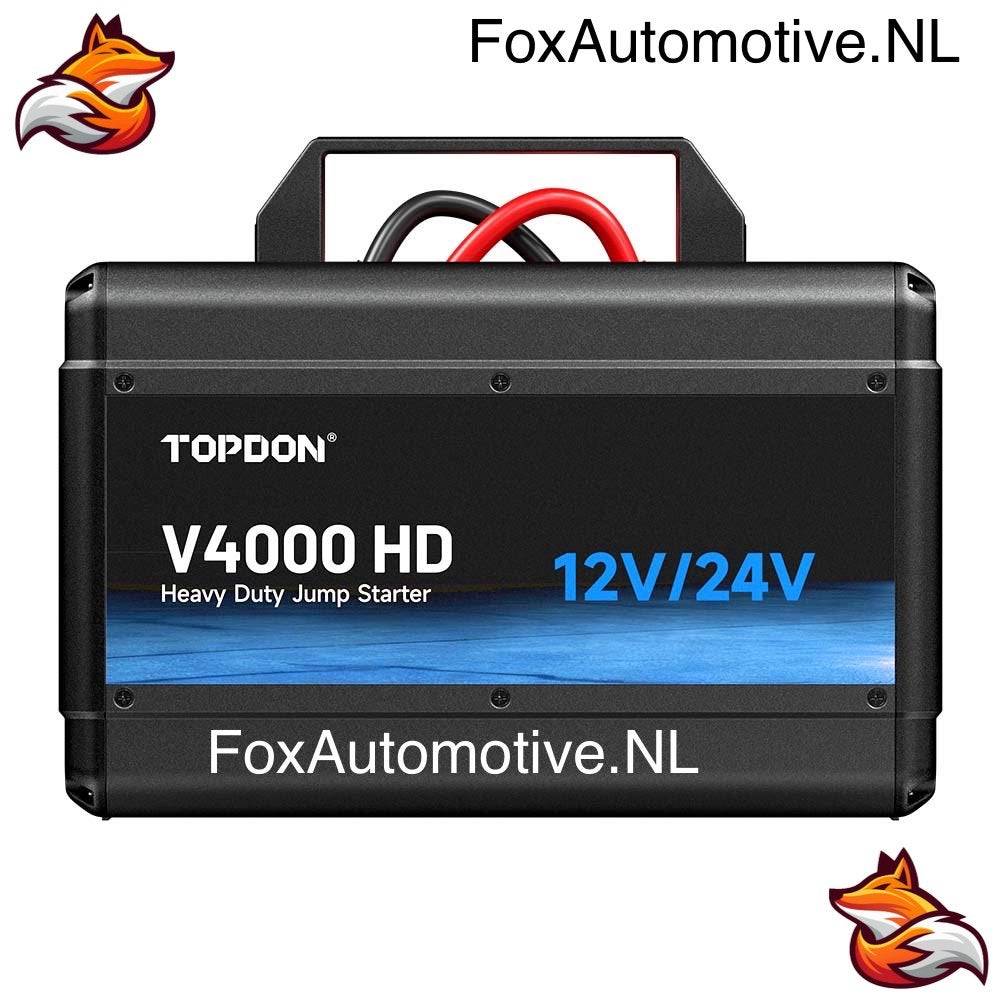 Topdon V4000HD JumpStart V 4000 HD Jump Start, Ophalen of Verzenden, Zo goed als nieuw