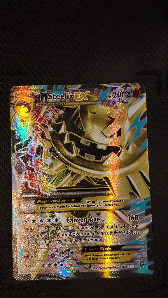 M Steelix-EX 2 109 Steam Siege | Pokemon kaart, Ophalen, Zo goed als nieuw, Losse kaart, Foil