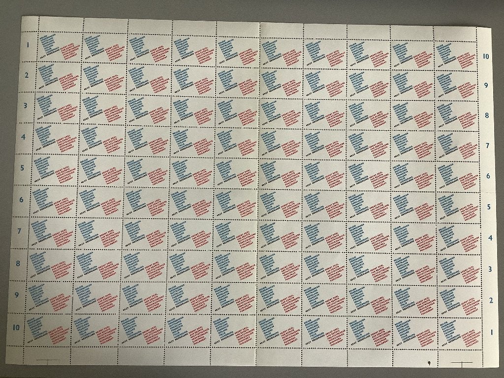 Verkiezingen E.P. NVPH 1173 in compleet vel, Ophalen of Verzenden, Postfris